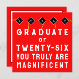 Cartão Classe Creative Graduation de 2025