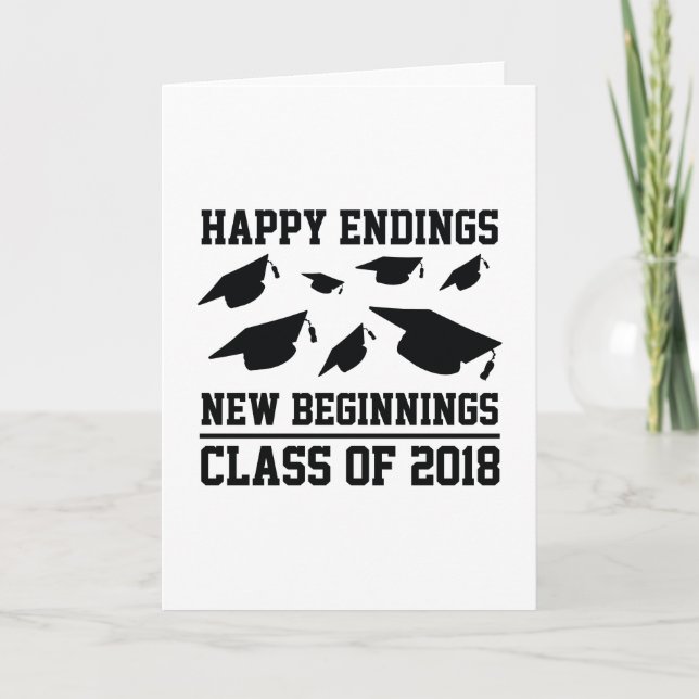 Cartão Classe De 2018 (Frente)