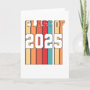 Cartão Classe De Diploma De Graduação Escolar De 2025 Vin
