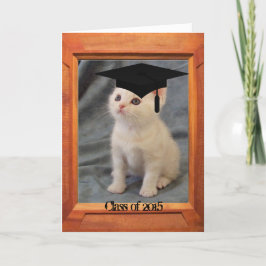Cartão Classe de graduação de 2015