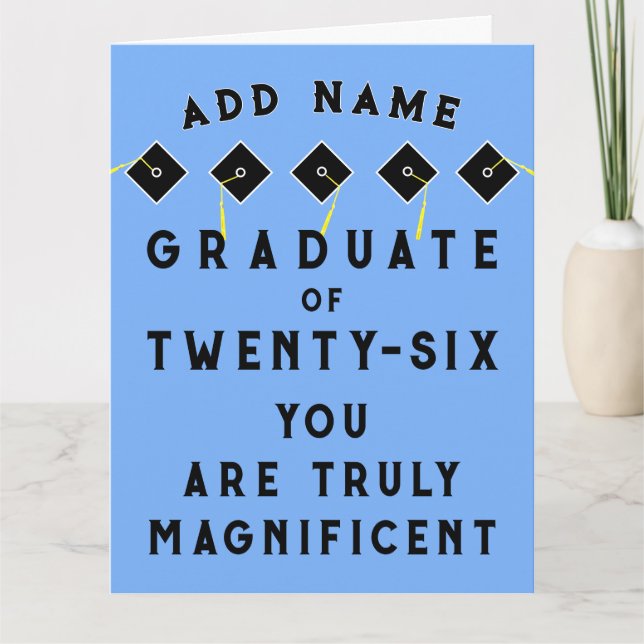 Cartão Classe de Graduação Personalizada de 2025 (Frente)