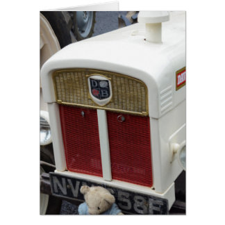 Cartão Classic British Trator