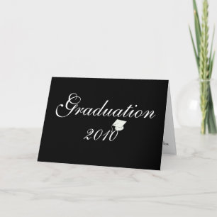 Cartão Classic Graduation 2010 Invitation Card