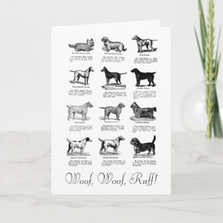 CARTÃO CLASSIC TERRIER DOG BIRTHDAY WISH CARD