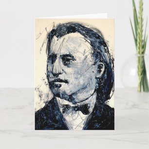 Cartão Classical Music Greeting Card - Brahms (Young)
