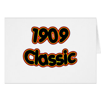 Cartão Clássico 1909
