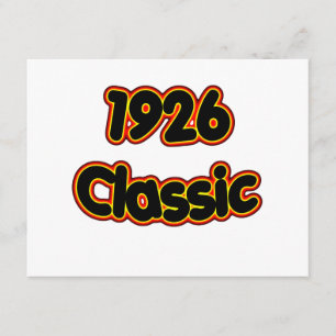 Cartão Clássico 1926