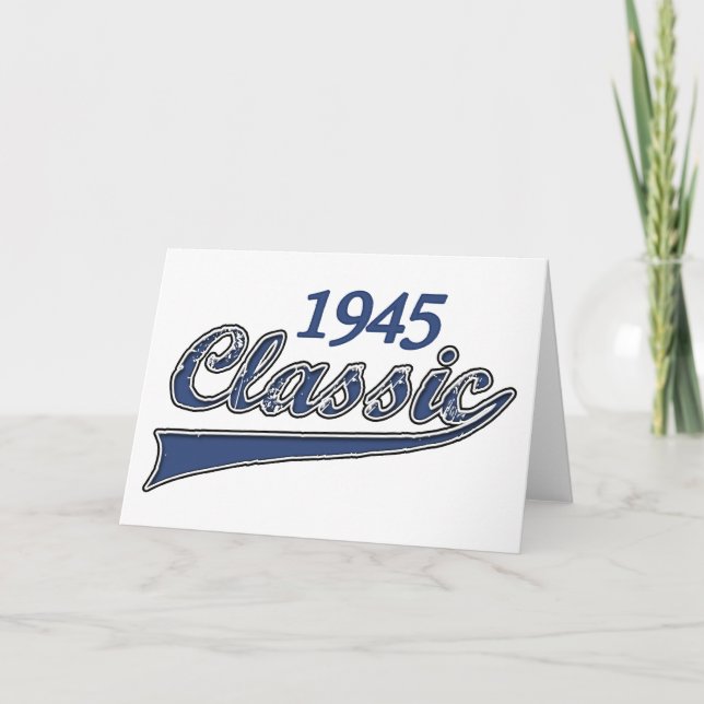 Cartão Clássico 1945 (Frente)