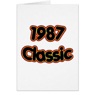 Cartão Clássico 1987