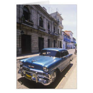 Cartão Clássico Chevrolet lindamente restaurado a partir