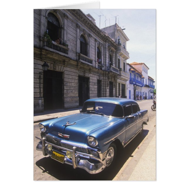Cartão Clássico Chevrolet lindamente restaurado a partir  (Frente)