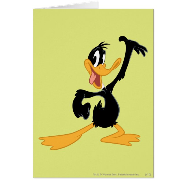 Cartão Clássico DAFFY DUCK™ (Frente)