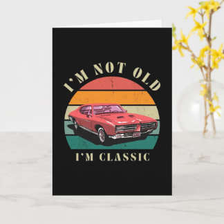 Cartão clássico de aniversário