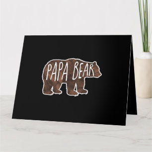 Cartão Clássico do Papai Urso
