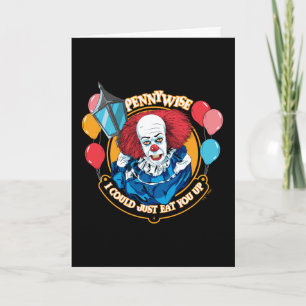 Cartão Clássico Pennywise - Eu Posso Simplesmente Te Come