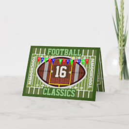Cartão Clássicos de Futebol Personalizados Vão por Anos