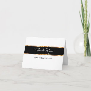 Cartão Classy Corporate Business Thank You Cards
