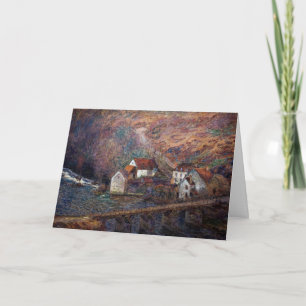 Cartão Claude Monet - A Ponte em Vervy