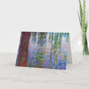 Cartão Claude Monet - Lírios Hídricos