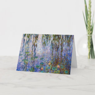 Cartão Claude Monet - Nenúfares
