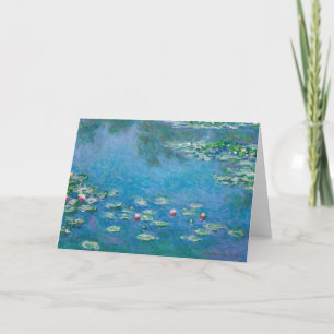 Cartão Claude Monet - Nenúfares 1906