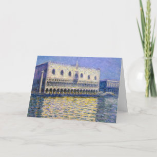 Cartão Claude Monet - Palácio Ducal