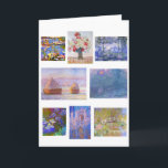 Cartão Claude Monet, Pinturas de Belas Artes, Impressioni<br><div class="desc">Claude Monet,  Pinturas De Belas Artes,  Cartão Impressionista</div>