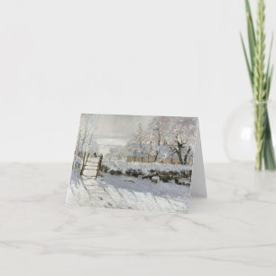 CARTÃO CLAUDE MONET THE MAGPIE