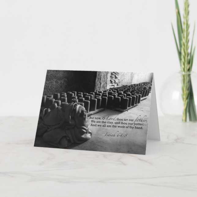 Cartão Clay e Pottery (Frente)