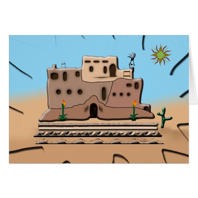 Cartão Clay House (Frente Horizontal)