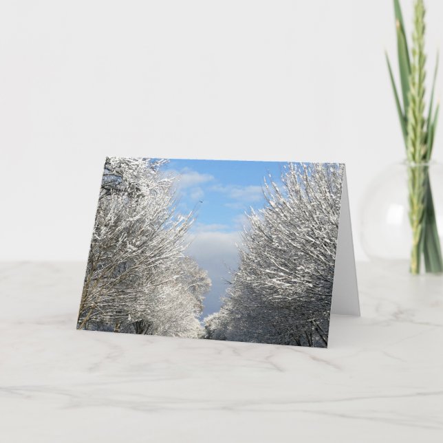 Cartão Clearing Skies & Tailwinds, NYC -  (Frente)