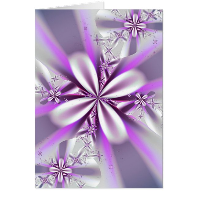 Cartão Clematis (Frente)