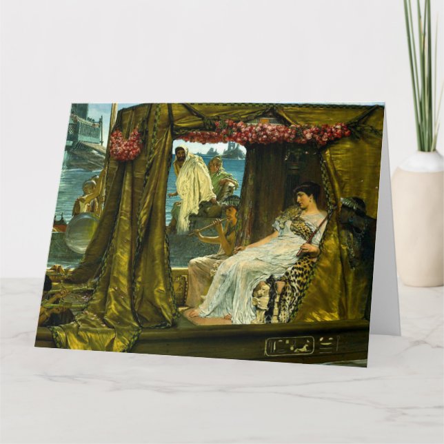 Cartão Cleópatra e Anthony 1883 (Frente)