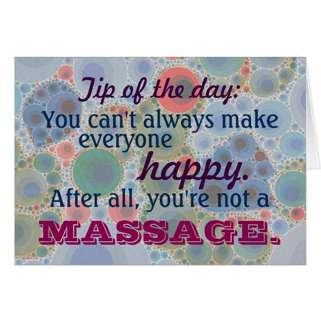 Cartão Cliente Terapêutico de Massagem em Cute (Frente Horizontal)