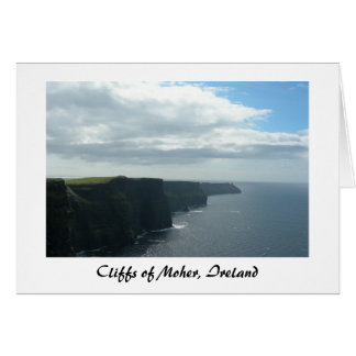 Cartão Cliff of Moher (Título)