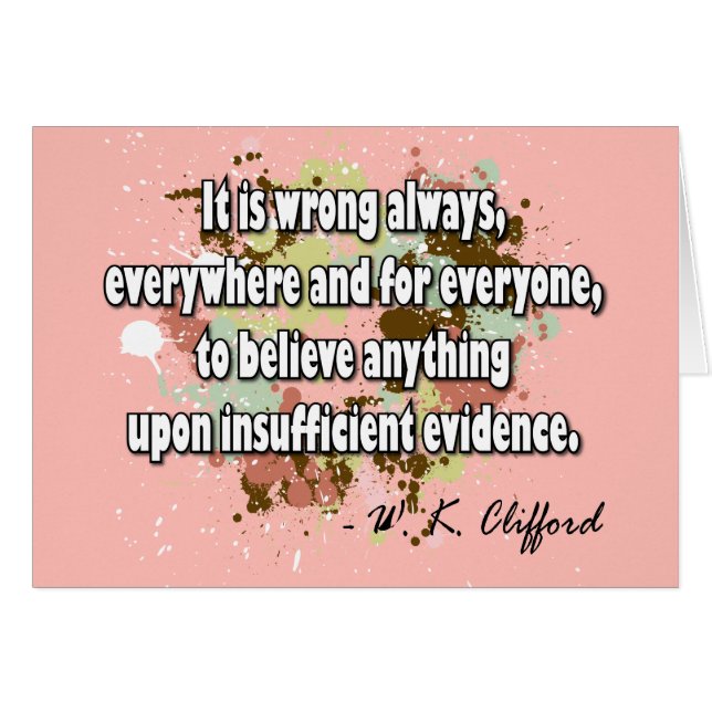 Cartão Clifford (Frente horizontal)