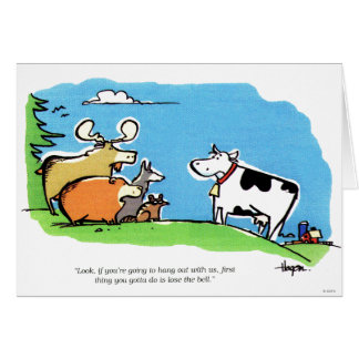 Cartão Clique animal