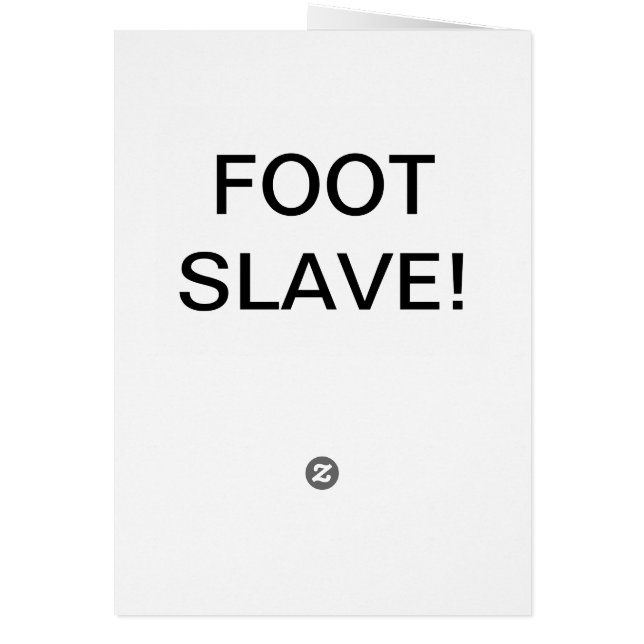 CARTÃO CLIQUE NA DIRT OFF MY FEET (DESLIGAR OS MEUS PÉS) (Verso)