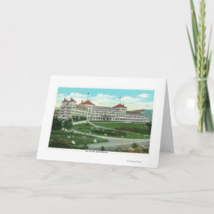 Cartão Close-up Exterior View of Mt. Washington Hotel