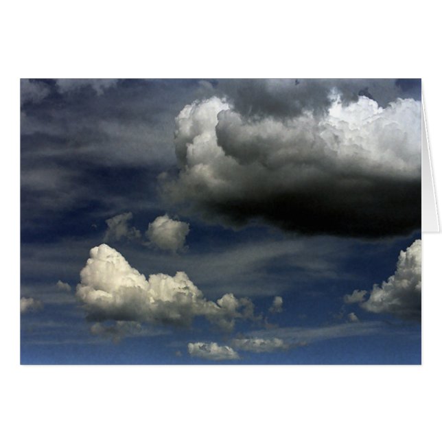 Cartão Cloud # 25 (Frente Horizontal)