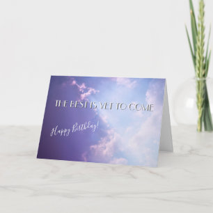 Cartão Clouds Sky Scenic Photo Cote Inspiracional Persona