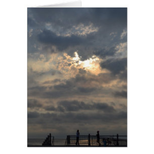 Cartão Cloudy Sunrise de Shirley Taylor