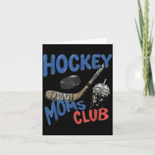 Cartão Clube das Mães de Hockey Café Gelado Esportes Vint