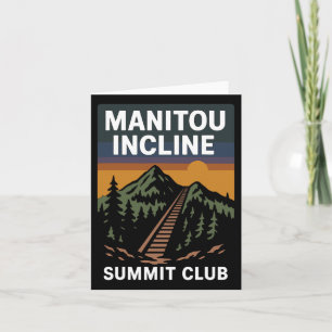 Cartão Clube de Cúpula de Manitou Incline