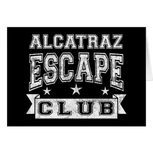 Cartão Clube do escape de Alcatraz