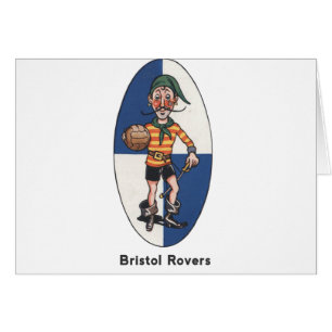 Cartão Clube do futebol de Bristol Rovers