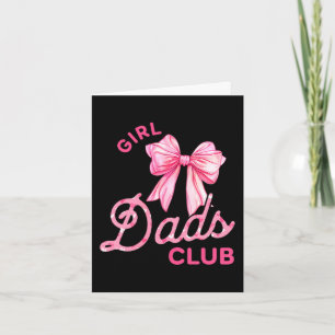 Cartão Clube dos pais legais dia dos pais da filha filho