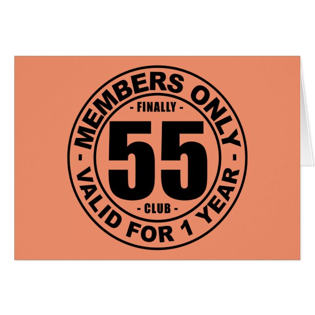 Cartão Clube finalmente 55 (Frente Horizontal)