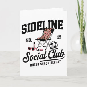 Cartão Clube Social de Mulheres à Margem do Futebol Dia d