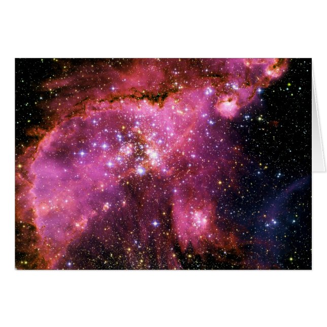 Cartão CLUSTER NGC-346 (espaço exterior) ~ (Frente Horizontal)